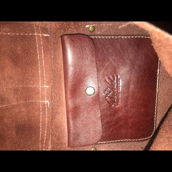 Patricia Nash Saddle leather bag - Picture 7 of 8